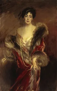Impasto Gallery: Portrait of Josefina A. de Errazuriz, 1912 (oil on canvas)