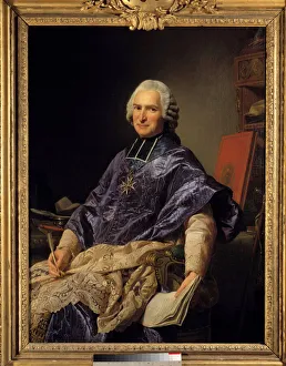 Portrait of Joseph Marie Terray (1715-1778) Abbe of Molesmes Portrait of Joseph Marie Terray (1715-1778) Abbe of Molesmes