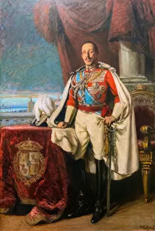 Marharaja Collection: Portrait of King Alfonso XIII of Spain, 1929 (oil on canvas)
