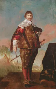 Portrait of a King (potentially Constantine IV) (oil on canvas) Portrait of a King (potentially Constantine IV) (oil on canvas)