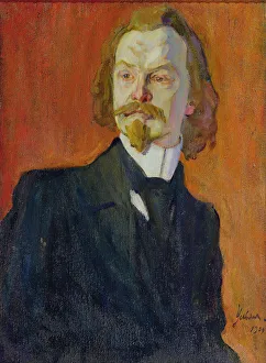 Portrait of Konstantin Balmont, 1909 (oil on canvas) Portrait of Konstantin Balmont, 1909 (oil on canvas)