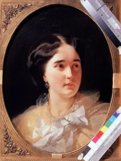 Portrait de la comtesse Darya Olsufyeva (1836-?) (Portrait of the Countess D. Olsufyeva) Portrait de la comtesse Darya Olsufyeva (1836-?) (Portrait of the Countess D. Olsufyeva)