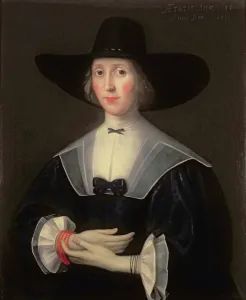 Portrait of a Lady in Black, 1638 (oil on canvas) Portrait of a Lady in Black, 1638 (oil on canvas)