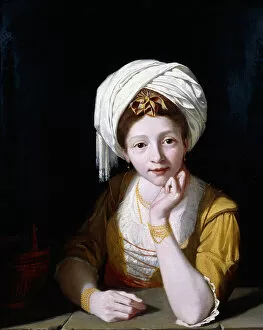 Portrait of a Lady as the Cumaean Sibyl, 1778-1789 (oil on canvas)