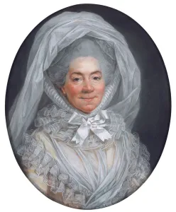 Portrait of a lady, known as Madame Poisson, mother of Madame de Pompadour Portrait of a lady, known as Madame Poisson, mother of Madame de Pompadour
