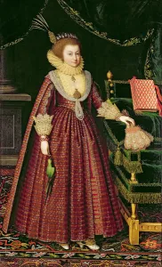 Portrait of a Lady, Possibly Elizabeth, Countess of Kellie, c.1619-20 (oil on canvas) Portrait of a Lady, Possibly Elizabeth, Countess of Kellie, c.1619-20 (oil on canvas)