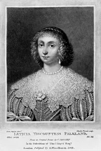 Portrait of Lady Viscountess Falkland, from Characters Illustrious in British History' Portrait of Lady Viscountess Falkland, from Characters Illustrious in British History'