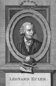 Portrait of Leonard Euler (1707-83) (engraving) (b/w photo) Portrait of Leonard Euler (1707-83) (engraving) (b/w photo)