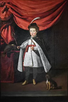 Young Boy Gallery: Portrait of Leopoldo de Medici as a young boy, 1622 (oil on canvas)