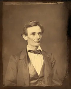 Portrait of Lincoln as a Presidential Candidate, 1860 (albumen print) Portrait of Lincoln as a Presidential Candidate, 1860 (albumen print)