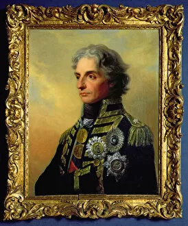 Images Dated 21st November 2007: Portrait of Lord Horatio Nelson (oil on canvas)