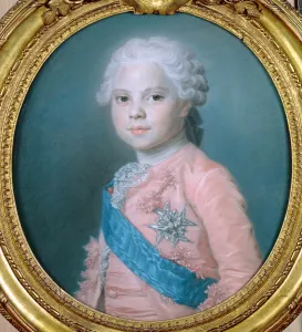 Portrait of Louis of France (1755-1824) Count of Provence and future King Louis XVIII Portrait of Louis of France (1755-1824) Count of Provence and future King Louis XVIII