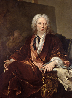 Portrait of Louis Galloche (1670-1761) 1734 (oil on canvas) Portrait of Louis Galloche (1670-1761) 1734 (oil on canvas)