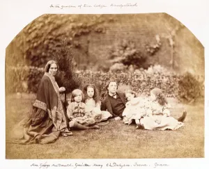 Portrait of the MacDonald Family with Lewis Carroll, 1863 (albumen print) Portrait of the MacDonald Family with Lewis Carroll, 1863 (albumen print)