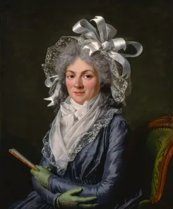 Portrait of Madame de Genlis, 1790 (oil on canvas) Portrait of Madame de Genlis, 1790 (oil on canvas)