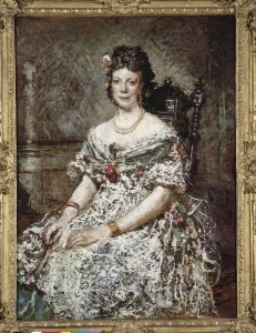 Portrait of Madame Pascal, 1871 (oil on canvas) Portrait of Madame Pascal, 1871 (oil on canvas)