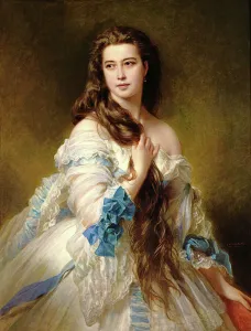 Portrait of Madame Rimsky-Korsakov (1833-78) nee Varvara Dmitrievna Mergassov, 1864 Portrait of Madame Rimsky-Korsakov (1833-78) nee Varvara Dmitrievna Mergassov, 1864