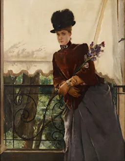 Portrait of Mademoiselle Dubois, 1884 (oil on canvas) Portrait of Mademoiselle Dubois, 1884 (oil on canvas)