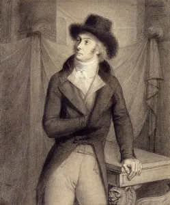 Portrait of a Man, alleged to be Pierre-Paul Roger-Collard (black lead Portrait of a Man, alleged to be Pierre-Paul Roger-Collard (black lead