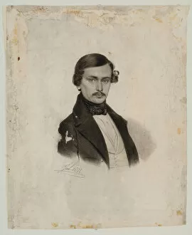 Portrait of a Man (Christophe Columb), 1847 (lithograph)