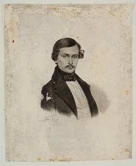 Portrait of a Man (Christophe Columb), 1847 (lithograph) Portrait of a Man (Christophe Columb), 1847 (lithograph)