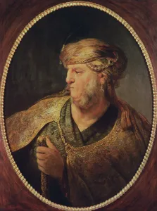Portrait of a Man in Oriental Costume, 1633 (oil on panel) Portrait of a Man in Oriental Costume, 1633 (oil on panel)