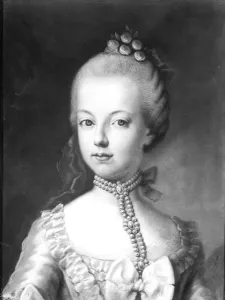 Portrait of Marie-Antoinette (1755-93) of Habsbourg-Lorraine, c.1771 (pastel on paper) Portrait of Marie-Antoinette (1755-93) of Habsbourg-Lorraine, c.1771 (pastel on paper)
