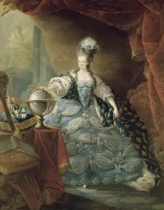 Portrait of Marie Antoinette (1755-93) Queen of France, 1775 (oil on canvas) Portrait of Marie Antoinette (1755-93) Queen of France, 1775 (oil on canvas)
