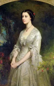 Portrait of Marie de Bonneval, Duchess of Cadore, 1854 (oil on canvas) Portrait of Marie de Bonneval, Duchess of Cadore, 1854 (oil on canvas)