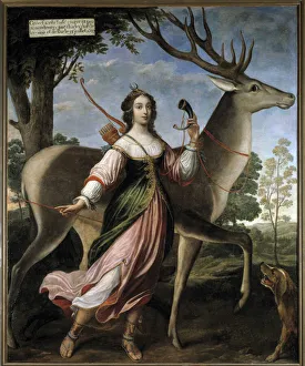 Portrait of Marie de Rohan - Montbazon, Duchess of Luynes then Chevreuse (1600-1679 Portrait of Marie de Rohan - Montbazon, Duchess of Luynes then Chevreuse (1600-1679