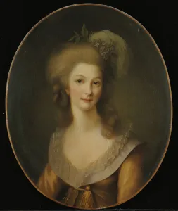 Portrait de Marie-Therese-Louise de Savoie-Carignan, princesse de Lamballe Portrait de Marie-Therese-Louise de Savoie-Carignan, princesse de Lamballe