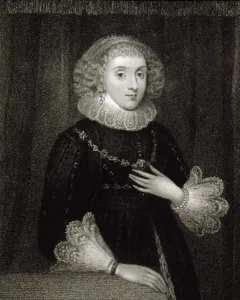 Portrait of Mary Herbert (1561-1621), Countess of Pembroke, from Lodge's Portrait of Mary Herbert (1561-1621), Countess of Pembroke, from Lodge's