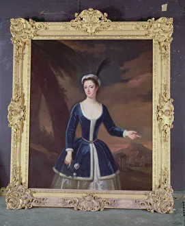 Portrait of Mary Slingsby in an Eastern Landscape Portrait of Mary Slingsby in an Eastern Landscape