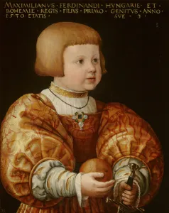 Portrait of Maximilian of Austria Aged Three, 1630 (oil on panel) Portrait of Maximilian of Austria Aged Three, 1630 (oil on panel)