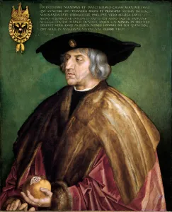 Portrait of Maximilian I of Austria, 1519 (painting) Portrait of Maximilian I of Austria, 1519 (painting)