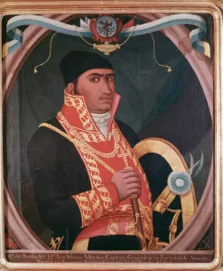 Portrait of the Mexican patriot Maria Morelos (1765-1815 Portrait of the Mexican patriot Maria Morelos (1765-1815