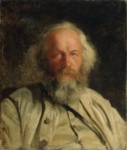 Portrait of Mikhail Alexandrovich Bakunin (1814-76) 1871 (oil on canvas) Portrait of Mikhail Alexandrovich Bakunin (1814-76) 1871 (oil on canvas)