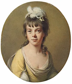 Portrait of Miss Harriet Hope (oil on canvas) Portrait of Miss Harriet Hope (oil on canvas)