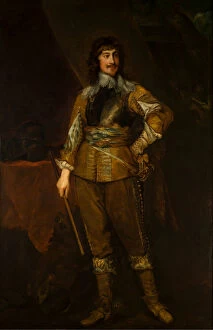 Anthony van (after) Dyck Collection: Portrait of Mountjoy Blount, c. 1st Earl of Newport (1597-1666), c. 1619-41 (oil on canvas)