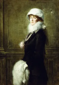 Portrait of Mrs. H. Bryan Owsley, Philadelphia, 1910 (oil on canvas) Portrait of Mrs. H. Bryan Owsley, Philadelphia, 1910 (oil on canvas)