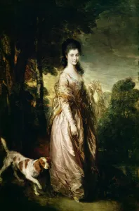 Portrait of Mrs. Lowndes-Stone (1758-1837) c.1775 (oil on canvas) Portrait of Mrs. Lowndes-Stone (1758-1837) c.1775 (oil on canvas)