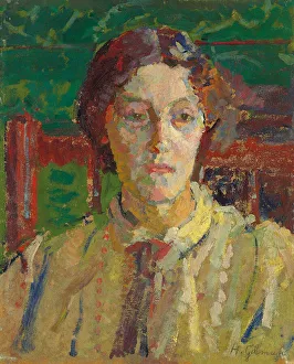 Portrait of Mrs Whelan, c. 1912-3 (oil on board) Portrait of Mrs Whelan, c. 1912-3 (oil on board)