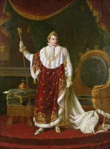 Portrait of Napoleon (1769-1821) in his Coronation Robes, 1811 (oil on canvas) Portrait of Napoleon (1769-1821) in his Coronation Robes, 1811 (oil on canvas)