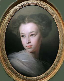 'Portrait de Natalia Alexandrovna Pouchkina (1836-1913) fille du poete Alexandre Pouchkine" 'Portrait de Natalia Alexandrovna Pouchkina (1836-1913) fille du poete Alexandre Pouchkine"