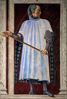 Portrait of Niccolo Acciaiuoli, grand senechal of Naples (Fresco, 15th century)