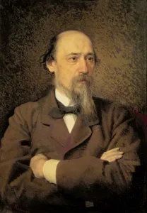 Portrait of Nikolay Alekseyevich Nekrasov, 1877 (oil on canvas) Portrait of Nikolay Alekseyevich Nekrasov, 1877 (oil on canvas)