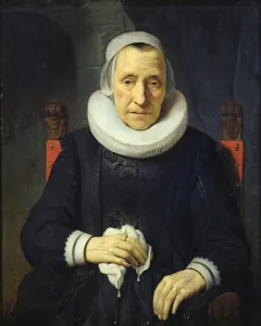 Portrait of an Old Woman, 1651 (oil on panel) Portrait of an Old Woman, 1651 (oil on panel)
