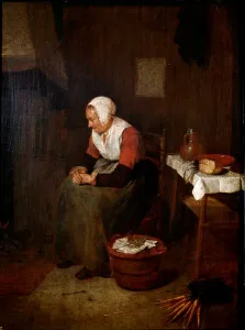 Portrait of Old Woman Painting by Quinringh (Quiringh) Gerritsz Van Brekelenkam Portrait of Old Woman Painting by Quinringh (Quiringh) Gerritsz Van Brekelenkam