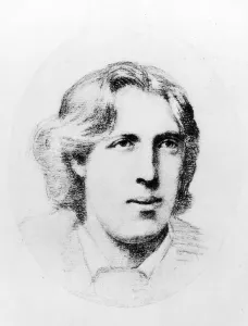 Portrait of Oscar Wilde (charcoal) Portrait of Oscar Wilde (charcoal)