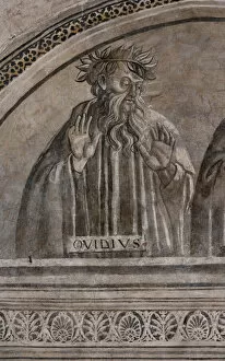 Portrait of Ovid, 1501-03 (monochrome fresco)
